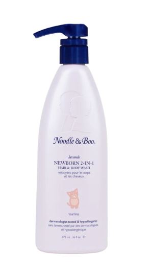 Lavender 2- 1 Baby Wash and Shampoo + Lotion | Noodle & Boo | 16 oz.