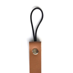 Pacifier Clip | Vegan Leather | Cinnamon | Tannery