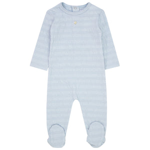 Baby Boy Layette Set | Textured | Blue | Kipp | SS23