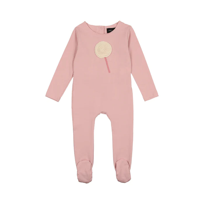 Baby Girl Footie + Beanie | Lollipop | Pink | Cuddle & Coo | SS23