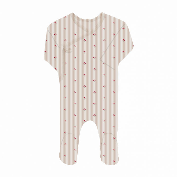 Baby Girl Footie + Bonnet | Jersey Cotton | Daisy | Pink | Ely's & Co. | SS23