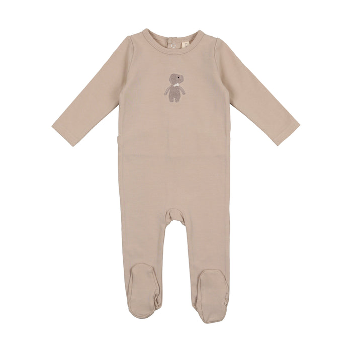 Baby Boy Layette Set | Embroidered Cotton | Sand Elephant | Lil Legs | SS23