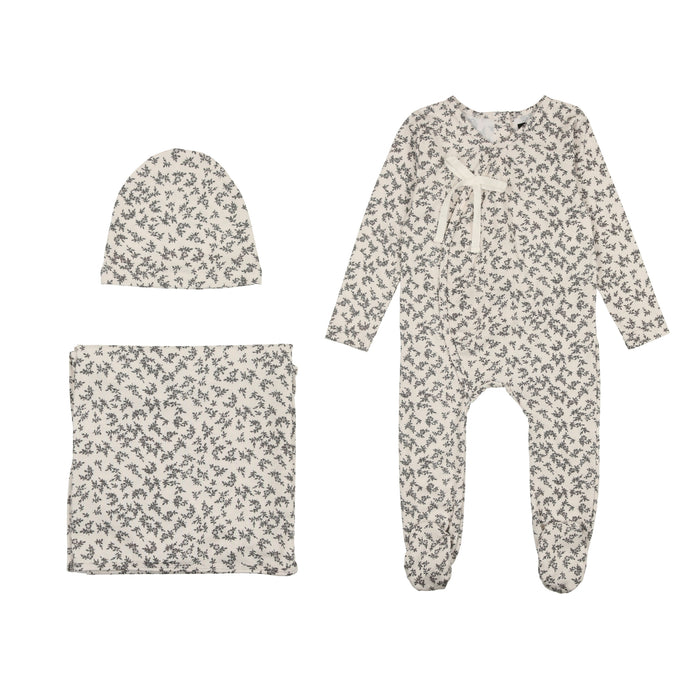 Baby Girl Layette Set | Floral Wrap | Cuddle & Coo | SS23