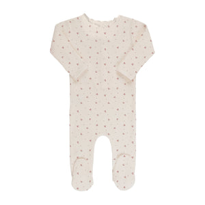 Baby Girl Layette Set | Ribbed Cotton | Tulip | Pink/Cream | Ely's & Co. | SS23