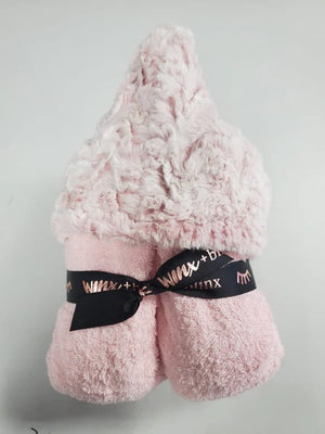 Baby Hooded Towel | Winx + Blinx | Princess Pink