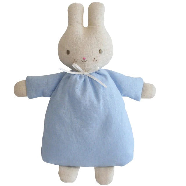 Baby Boy Rattle | Riley Bunny | Blue | Alimrose