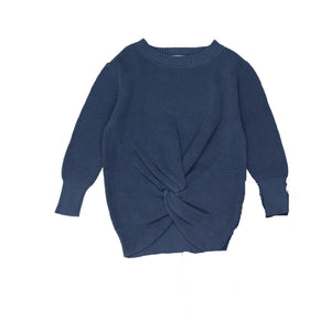 Boy Sweater | Knit Twist | Deep Sea | Bee and Dee | AW22