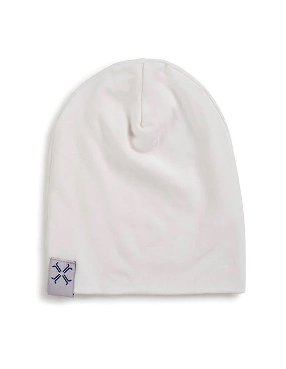 Baby Neutral Beanie | Jacqueline & Jac | Natural White