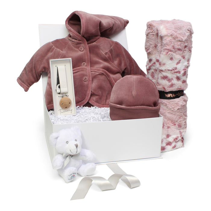 Baby Girl Gift Set | Cozy Class | Deep Mauve | AW22