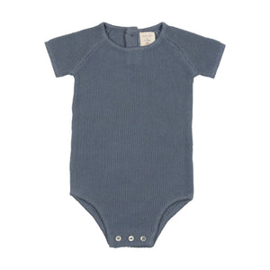 Baby Boy Romper | Knit | Blue | Lil Legs | SS23