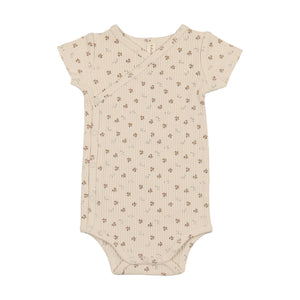 Baby Boy Romper | Side Snap | Ribbed | Brushwood | Lil Legs | SS23