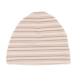 Baby Girl Footie + Beanie | Signature Stripe | Roseberry | Lil Legs | SS23