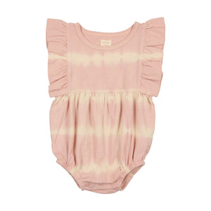 Baby Girl Romper | Tie Dye | Pink Ruffle | Lil Legs | SS23