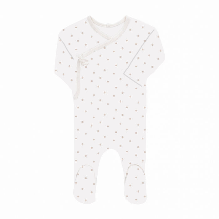 Baby Girl Footie + Beanie | Jersey Cotton | Floral Kimono | Pink/Ivory  | Ely's & Co. | SS23