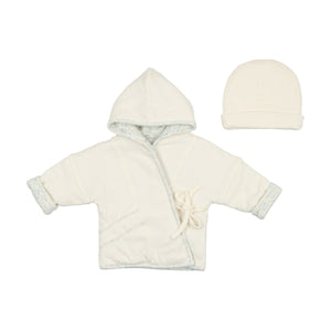 Baby Boy Jacket + Hat | Kimono | Ivory | Bee and Dee | SS23