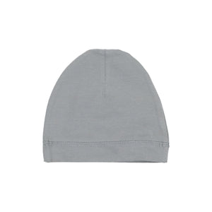 Baby Boy Footie + Beanie | Signature Solid | Blue | Lil Legs | AW22