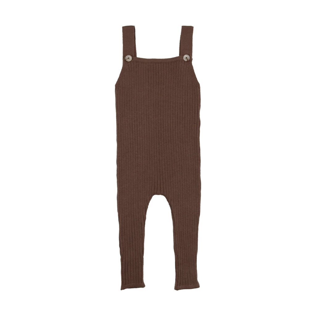 Baby Boy Overalls | Knit | Brown | Lil Leggs | AW22