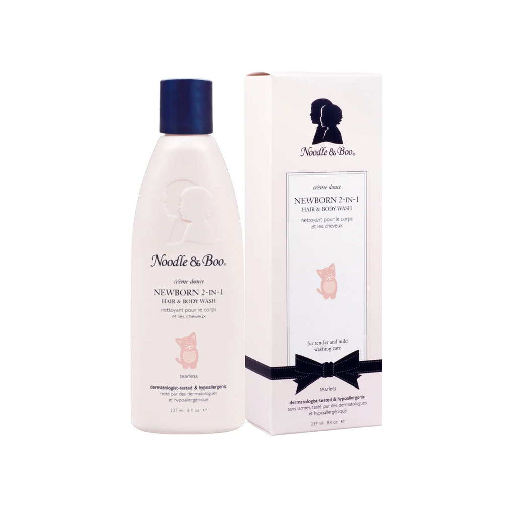 Newborn 2-in-1 Hair and Body Wash | Super Soft | Noodle & Boo | 8 oz.