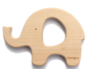 Elephant Wooden Teether | Cheengoo