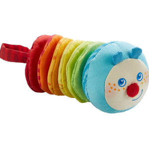 Baby Toy | Clatter Figure Caterpillar Mina | Haba
