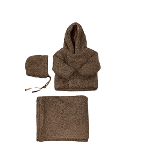 Baby Jacket Set | Snuggly Fur | Brown | Cadeau | AW22