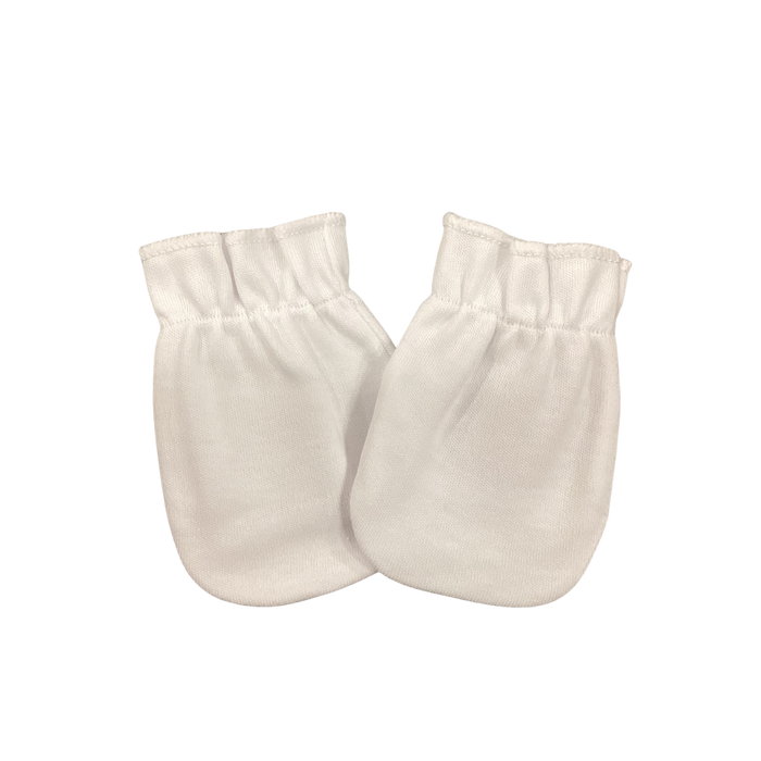 Baby Neutral Mittens | Cambrass | White